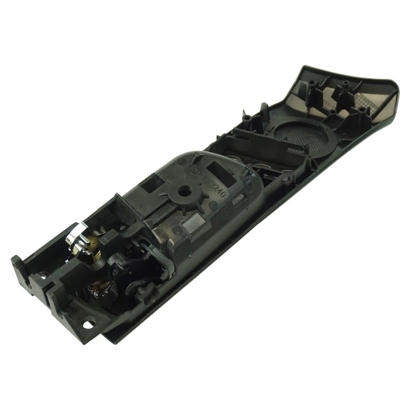 TRQ Front Left Interior Door Handle Chrome & Black Drivers