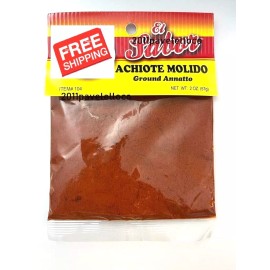 El sabor Ground Annatto (Achiote Molido) Exp 2025