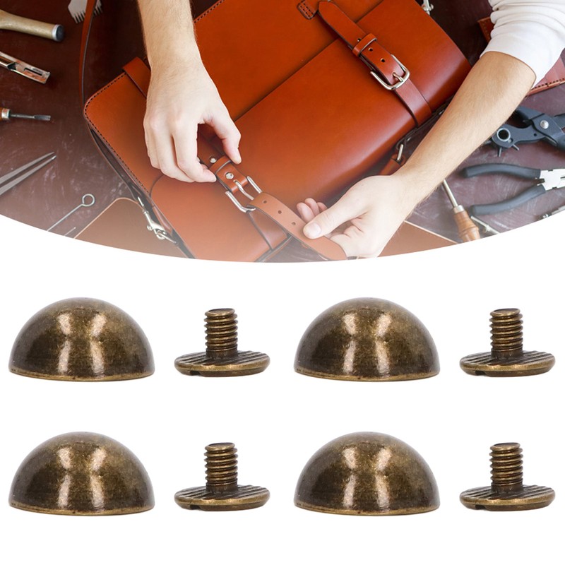100 Sets Mushroom Rivet 12mm High Hardness Anti Rust Round