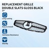 BDBO Front Grill Grille for 2008-2014 Mercedes W204 C-Class C250