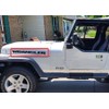 Decal Mods Wrangler Hood Decal Sticker fits Jeep Wrangler YJ