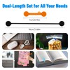 Silicone Magnetic Cable Ties Reusable Cord Organizer Twist Ties Silicone