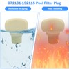 Showingo 071131 Pool Pump Drain Plugs Replacement for Whisperflo and