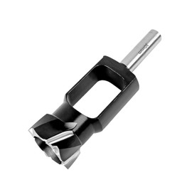 Dowel Dowel Cutter Tenon Drill Bi, Wood Dowel Hole Cutter, Tenon Dowel and Dowel Drill Woodworking Cutter, Conical Sealing Plug Cutter, 13mm Shank for Furniture Making (30mm)