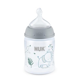NUK Smooth Flow - Biberón anticólicos, 5 onzas, elefante