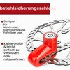ZenXstore Brake Disc Lock - Strong Bicycle Lock for E-Scooter,