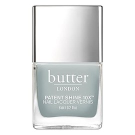 Patent Shine 10X Nail Lacquer - London Fog by Butter London for Women - 0.2 oz Nail Polish