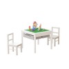 UTEX 2-in-1 Kids Multi Activity Table and 2 Chairs Set