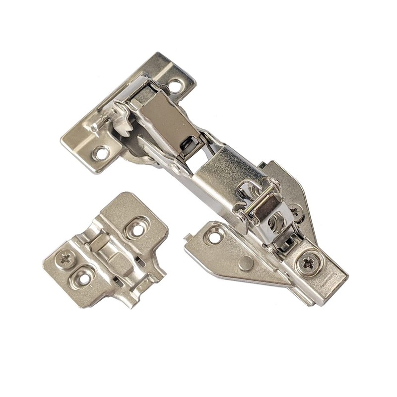 165 Degree Full Overlay Screw-On Lazy Susan Cabinet Hinge with