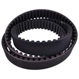 Holdia 132T 1 1/2" Rear Drive Belt 40023-86 1204-0046 Compatible with Harley Davidson 1986-96 Softail FLST with a 70 Tooth Pulley