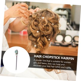 LALAFINA Pcs Hair Fork Simple Style Hairpin Wooden Hair Stick Chinese Hairpin Small Compact Lightweight for Anywhere Use