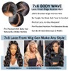 Pobokix Glueless Wigs Human Hair Pre Plucked Pre Cut 250