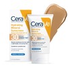 CeraVe Tinted Sunscreen with SPF 30 Hydrating Mineral Sunscreen With