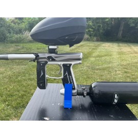 The Paintball Experience Paintball Gun Stand - Full Loadout (Blue)