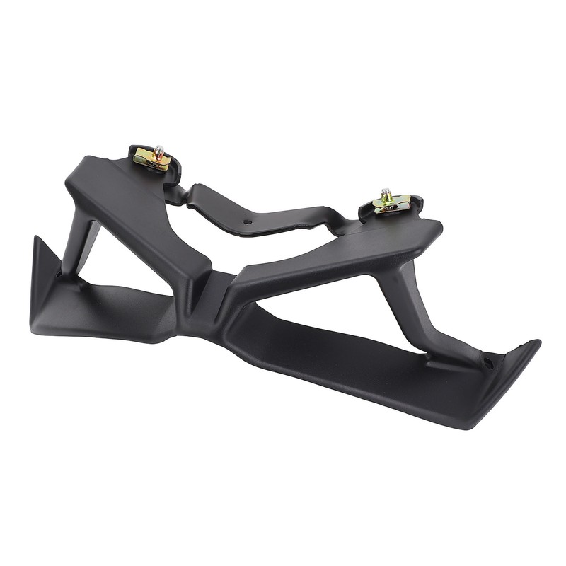 Motorcycle Front Spoiler Black Increase Stability Aerodynamic Wing Kit for