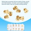 STPCTOU Natural Gas Orifice Nozzle Conversion Kit，Propane to Natural Gas