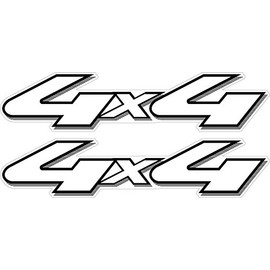 Vinylmark LLC 4x4 Off Road Decals (Black) - 1997 to 2004 Fits Ford Ranger Truck Bed
