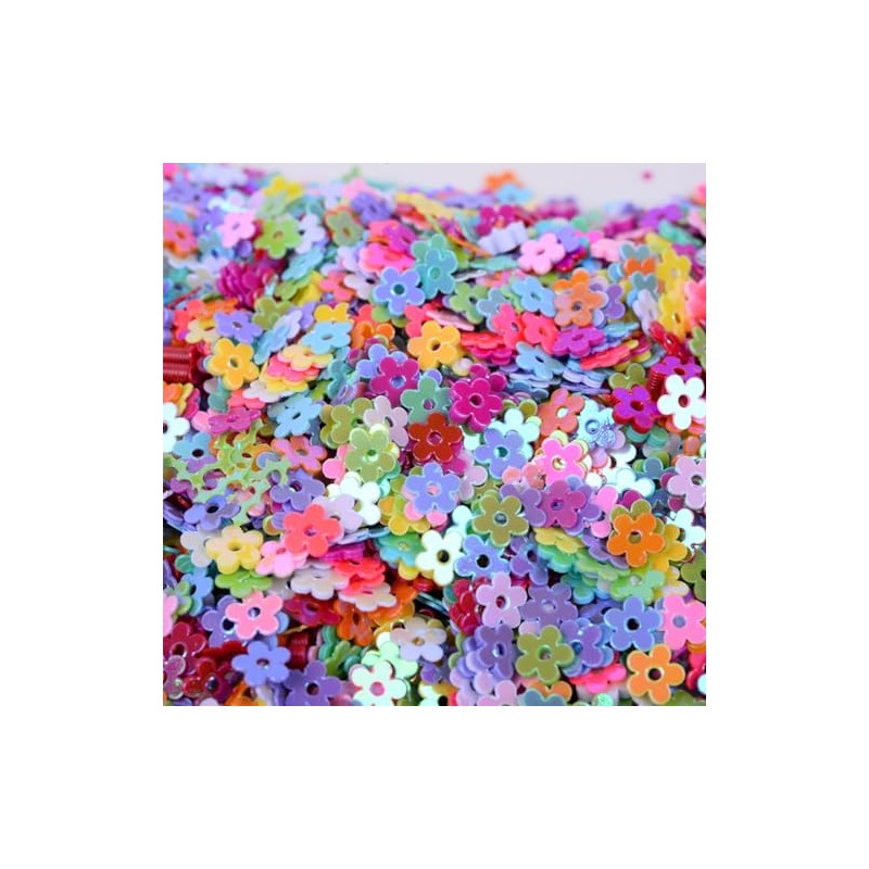 Angel Malone 10g of Quality Flower Disk Sequins Confetti -
