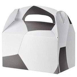 Salman Store 12 Soccer Party Treat Boxes Favors Goody Bag Prize Gift Basket Carnival