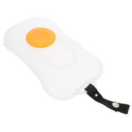 IWOWHERO Wipe Box Wipes Klenex Boxes Travel Wipes Holder Portable Wipes Container Portable Wipe Holder Travel Wipe Holder On The Go Wipes Dispenser Yellow Pp Plastic