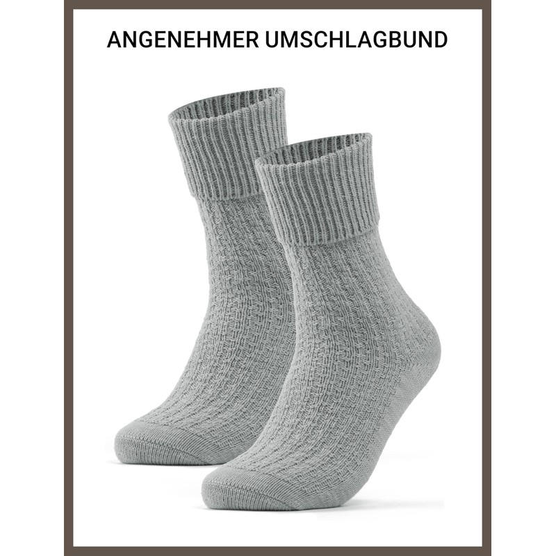 Stockerpoint OC-Ludwig Men's Short Costume Socks Pack of 1, gray
