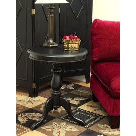Carolina Chair & Table 1925 AB Gilda Side Table, Antique Black