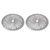 2PCS Lawn Trimmer Blade Head Alloy Steel 10in Accurate Cutting