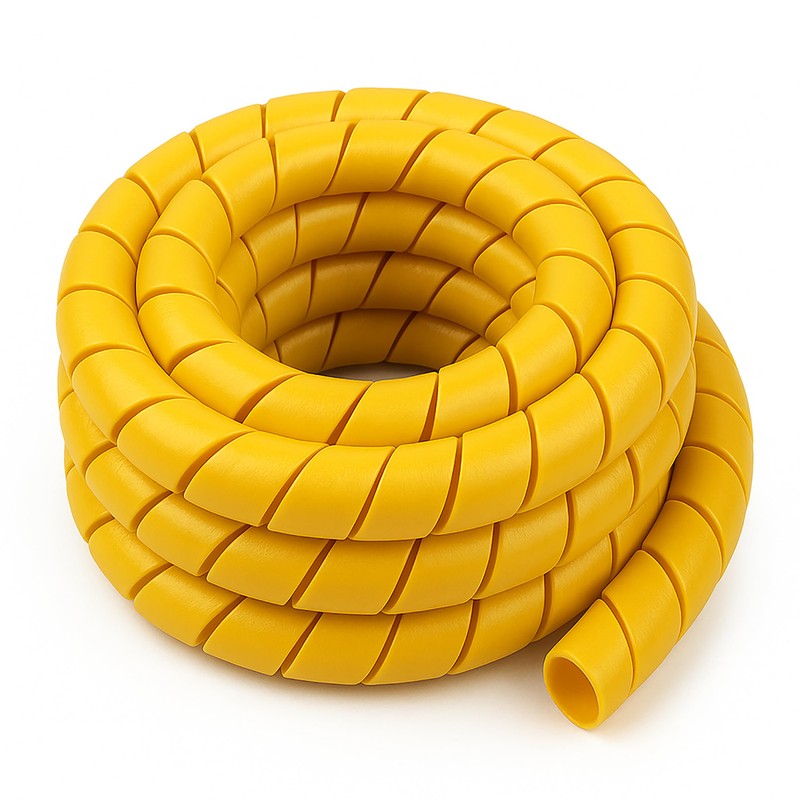 Electriduct 1 Inch Heavy Duty Spiral Wrap HDPE Flexible Plastic