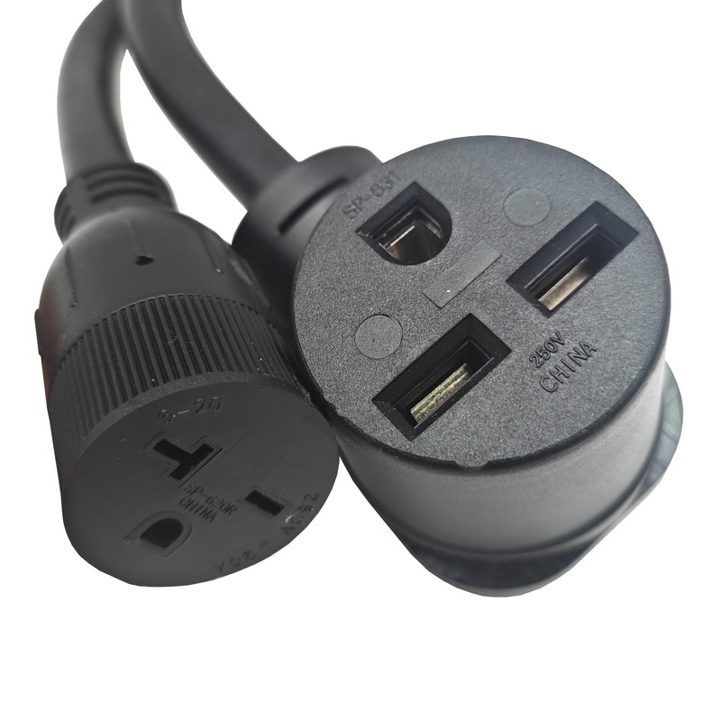Parkworld 65191 4-Prong RV V Splitter Cord, NEMA 14-50P to