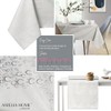 AmeliaHome Tablecloth, Lotus Effect, Water-resistant
