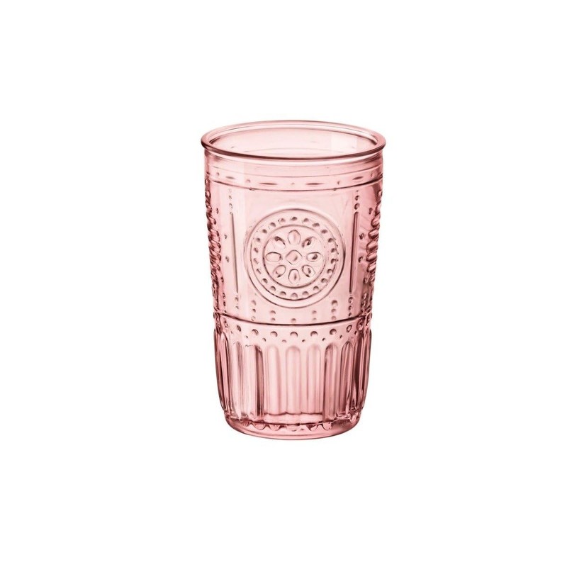 Bormioli Rocco Romantic Set Of 4 Cooler Glasses, 16 Oz.