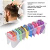 10 Sizes Hair Clipper Combs Guides Professional Colorful Number Coded