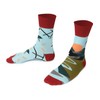 TODO Colours Funny Socks with Motif - Multicoloured, Colourful, Crazy