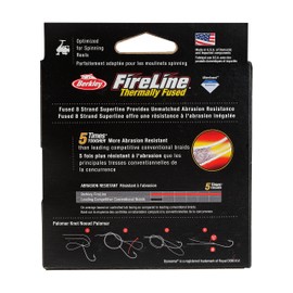 Berkley FireLine® Superline, Smoke, 4lb | 1.8kg, 1500yd | 1371m Fishing Line, Suitable for Freshwater Environments