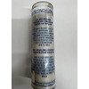 Health (Salud) Unscented White Pillar Candle in Glass