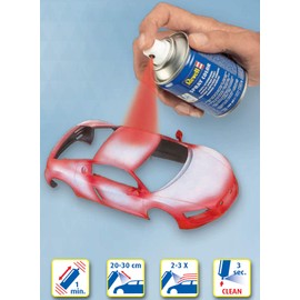 Revell Spray Color Acrylic Paint (Silver Metallic Finish)