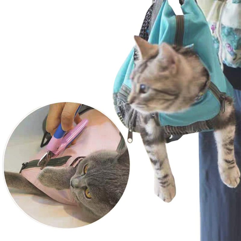 Cinf Cat Nail Clipping Cleaning Grooming Restraint Bag No Scratching