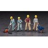Hasegawa WM03 1/35 Construction Machine Series Construction Workers Set A