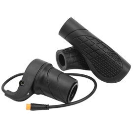 Electric Bike Throttle Grip, Half Twist Throttle for Electric Mountain Bike Modification Parts, Electric Bike Throttle Control Waterproof Joint for 20x Electric Bike Conversion Kit