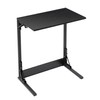 COSIEST Folding TV Tray Table, Small Foldable C-Shaped End Table