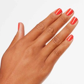 OPI Infinite Shine 2 Long-Wear Lacquer, No Stopping Me Now, Orange Long-Lasting Nail Polish, 0.5 fl oz