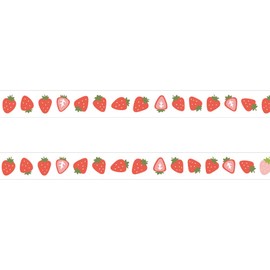 Papia Platz Masking Tape Okawari Masute Strawberry 72-030