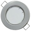 6er Set Flache SMD LED Modul Einbauleuchten, STEP DIMMBAR, Edelstahl