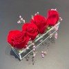 Acrylic Flower Vase | Modern Flower Arrangement for Home Decor,Acrylic