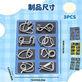 JIMIGUGU 知恵の輪 24点セット 玩具 パズル 脳トレ ゲーム 謎解き 手遊び リングパズル 教育 勉強 大人 自粛中 頭の体操 初心者と上級者 暇つぶし ストレス解消