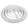 Accord ABCDWH08 Round Ceiling Diffuser, 8-Inch, White