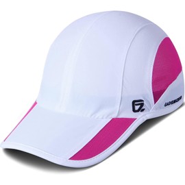 GADIEMKENSD Quick Drying Breathable Running Outdoor Hat Only, White