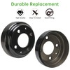 Golf Cart Heavy Duty Split Brake Drum and Rear Wheel