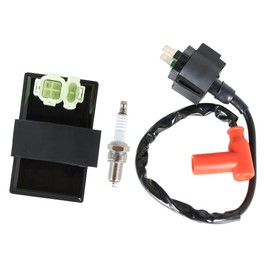 WFLNHB Ignition Coil Spark Plug CDI Box Replacement for Honda Foreman 400TRX400FW 1997-2003 / Replacement for Honda FourTrax Foreman 400 TRX400FW 1995-1996