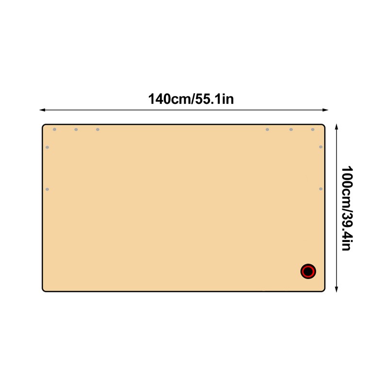 Wearable USB Electric Blanket Heating Blanket with Timing Function 3